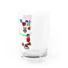 寿々木ここねのI want to eat naan(グリーン) Water Glass :right