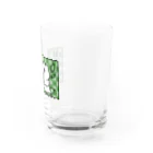 おめがちゃん屋さんの【うさぴっぴ】緑茶がだいすき Water Glass :right