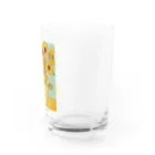 HermannStrasseのゴッホとレオパードゲッコー Water Glass :right