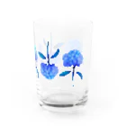 813hachiの青紫陽花 Water Glass :right