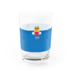 mapechiのトラネコしまお、気を付けて！ Water Glass :right