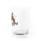 ドウノヨシノブの津山扇形機関車庫転車台＆DE501ディーゼル機関車 Water Glass :right