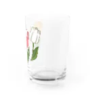 P:ggy（ぴぎー）のおみせのトン野さんとチューリップ Water Glass :right