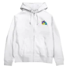 くつしたねこのたびのくつしたねこのたび Zip Hoodie
