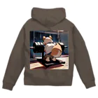 mofu gymの集中しております🐶 Zip Hoodie