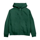 ねずりすSHOPのはりつきモモンガ斜 Zip Hoodie