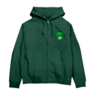 b.n.d [街中でもラグビーを！]バインドの【ラグビー / Rugby】FB/GR/YoshihiroHiromasa Zip Hoodie
