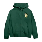 akane_art（茜音工房）の踊るスナネコ Zip Hoodie