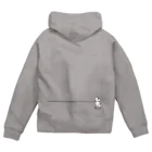 真希ナルセ（マキナル）のイヤイヤ柴犬（白柴） Zip Hoodie