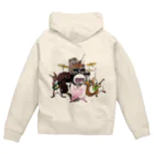 ねずりすSHOPのRISS　バンド Zip Hoodie
