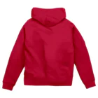 『Nothing Is Real』-- IN SUZURIの吾唯足知(われただたりるをしる)・白マークのみ Zip Hoodie