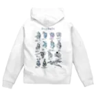 すとろべりーガムFactoryのミジンコ図鑑 Zip Hoodie