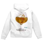 脂身通信Ｚのブランデー Zip Hoodie