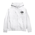 いぬころ｜変な犬図鑑のNo.145 ジャイアントパピーヌ[3] 変な犬図鑑 Zip Hoodie