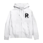 noisie_jpの【R】イニシャル × Be a noise. Zip Hoodie
