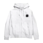 白くて楽しい森の白楽パーカー2 Zip Hoodie