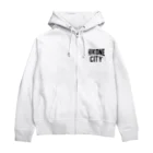 JIMOTOE Wear Local Japanの彦根市 HIKONE CITY Zip Hoodie