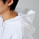 氷熊のおみせのねこのリバーシゲーム Zip Hoodie :hood