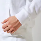 氷熊のおみせのねこのリバーシゲーム Zip Hoodie :sleeve