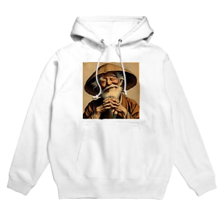 老人の二面性 Hoodie
