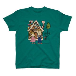 ヘンゼルとグレーテルのおかしやさん「ヘン☆グレ」［濃色］ Regular Fit T-Shirt