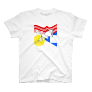 ヤトミックカフェ・アブストラクト・ラクガキ Regular Fit T-Shirt