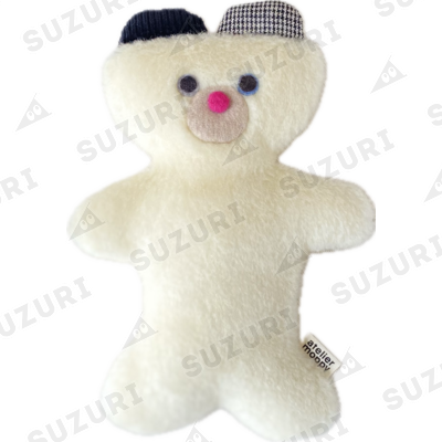 新品　atelier moppy アトリエモッピー　ぬいぐるみ　ネコとクマ 新品 atelier moppy アトリエモッピー ぬいぐるみ ネコとクマ