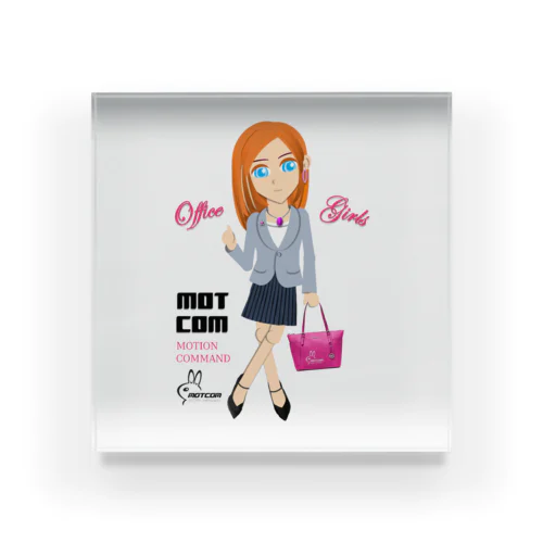 「オフィス女子」Officegirls Acrylic Block