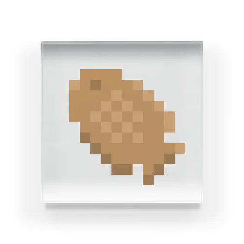 たいやきドット絵 Acrylic Block