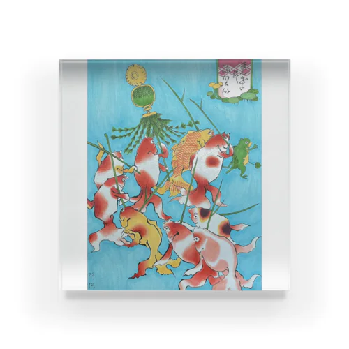金魚ちゃん Acrylic Block