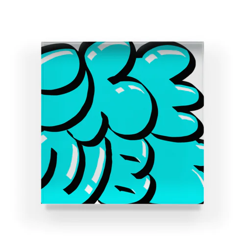CHENBTグラフィティシリーズ Acrylic Block