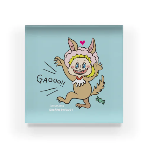 ウルフガール Acrylic Block