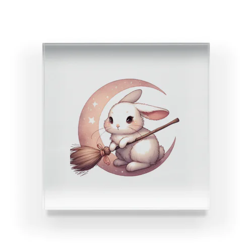 🎃🐰『ゆるふわうさぎ ハロウィンVer.』🐰🎃 Acrylic Block