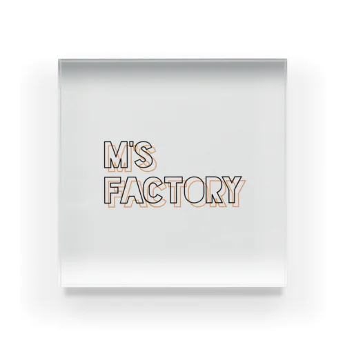 えむふぁくくん2 Acrylic Block