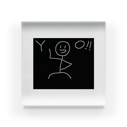 YO！！ Acrylic Block