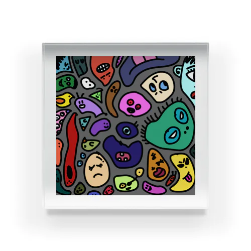 カラフル王国 Acrylic Block