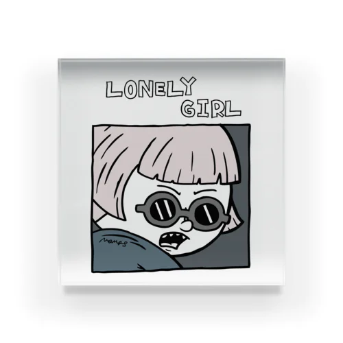ロンリーガール　バージョン２ Acrylic Block