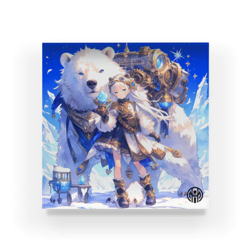 【シロクマ】ともだちシリーズ Acrylic Block