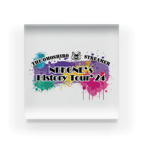 ★期間限定★【猫音こね】ヒストリーツアーアクリルブロック Acrylic Block