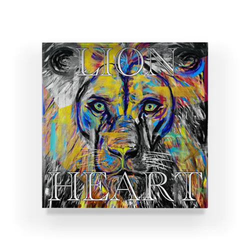 LION HEART Acrylic Block