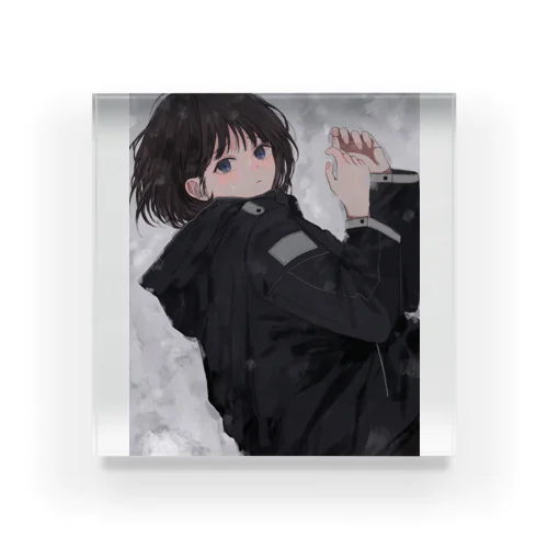熱をさまして Acrylic Block