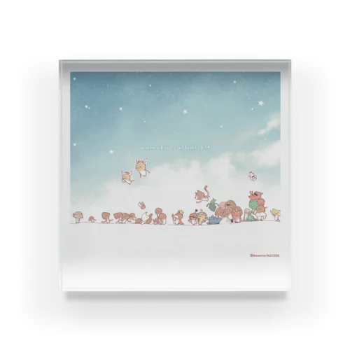 聖夜の大行進 Acrylic Block