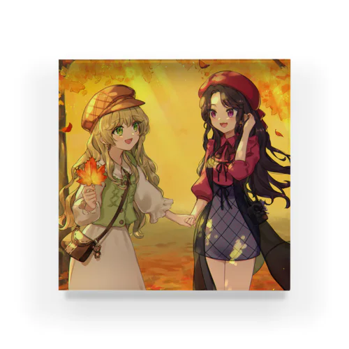 秋色 Acrylic Block