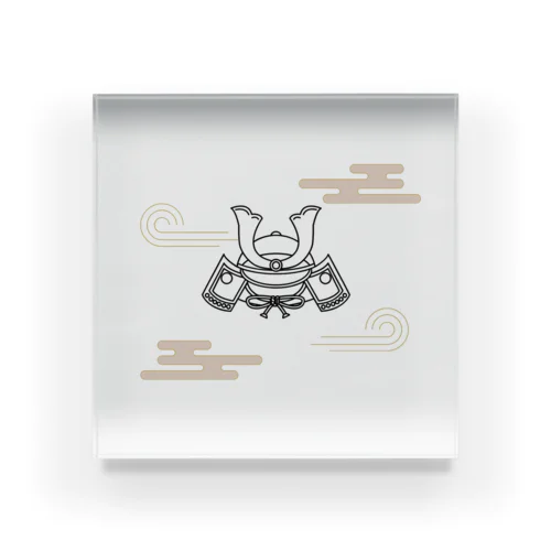 かぶと Acrylic Block