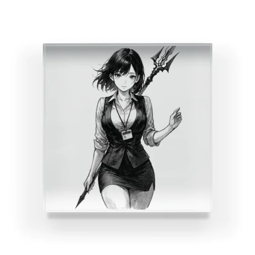 OL×武器（短槍）-墨のしらべ- Acrylic Block