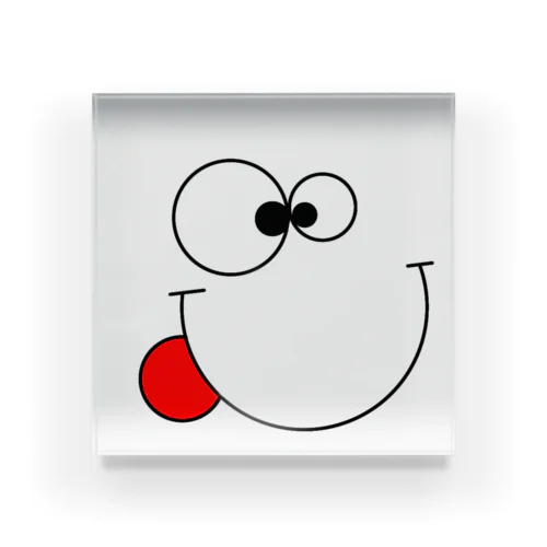 腹ペコスマイル Acrylic Block