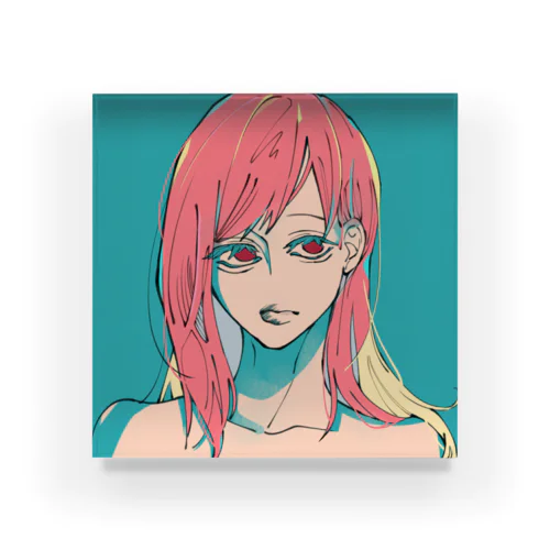 欠落 Acrylic Block
