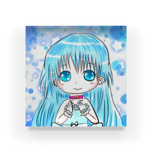 オリジナルイラストグッズ Acrylic Block