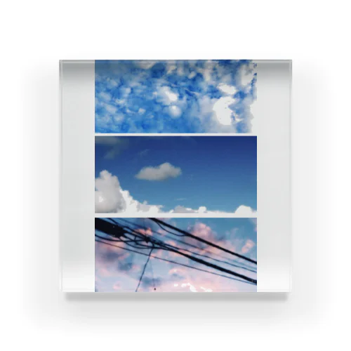 CLOUD Acrylic Block