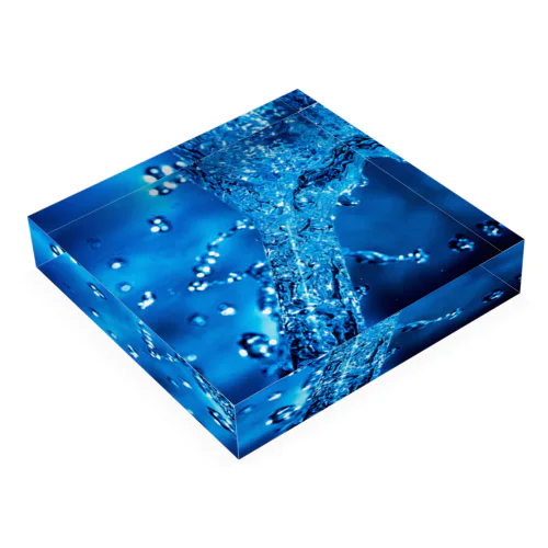 液体彫刻 Acrylic Block